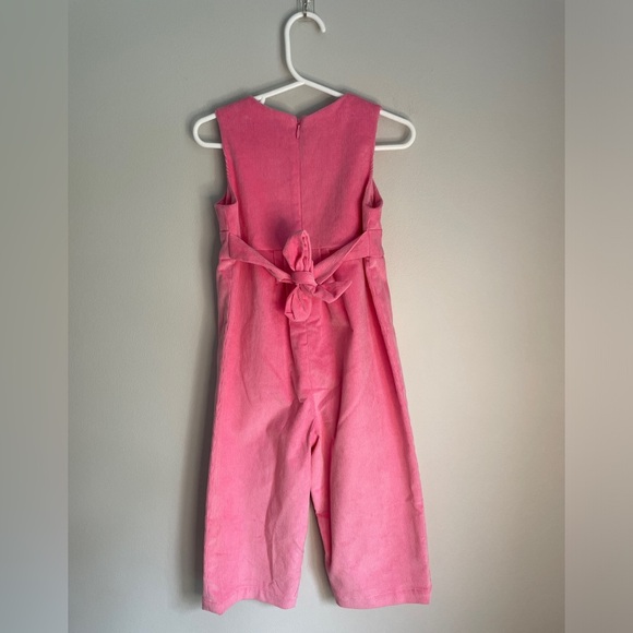 Classic Prep Girls Tabor Overall in Morning Glory Pink Corduroy Size 2T NWT - Picture 5 of 7